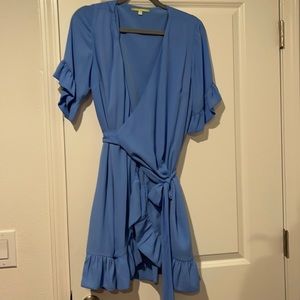 Blue dress
